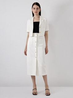 Юбка-миди из твида Charuel