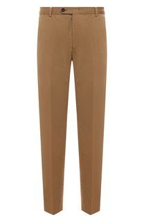 Брюки из хлопка и шелка Windsor