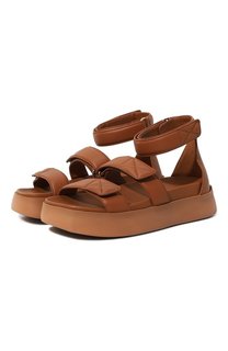 Кожаные сандалии Santoni