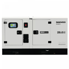 Генератор дизельный с водяной системой охлаждения DAEWOO DDW 34 SSE-3