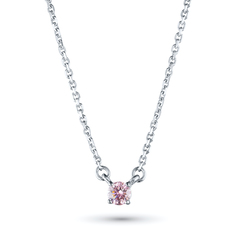 Колье из белого золота э4012кл04190600_pink ЭПЛ Даймонд