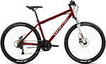 Велосипед Forward SPORTING 275 3.2 HD 275 8 ск. рост. 17 2023 темно-красный/серебристый RB3R7813ADRDXSR