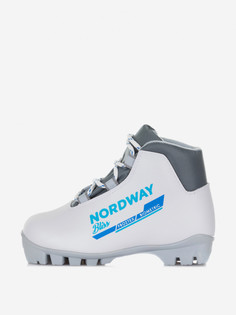 Ботинки для беговых лыж детские Nordway Bliss Jr, Белый