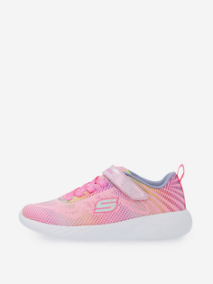 Кроссовки для девочек Skechers Go Run 600 Shimmer Speeder, Розовый