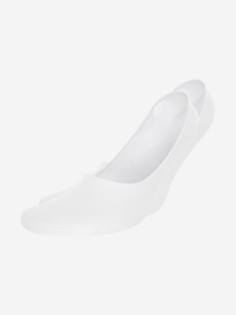 Носки Columbia Invisible Footbed Logo, 2 пары, Белый