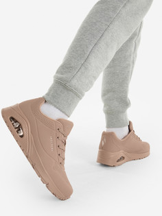 Кроссовки женские Skechers Uno - Stand On Air, Бежевый