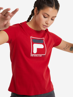 Футболка женская FILA, Красный