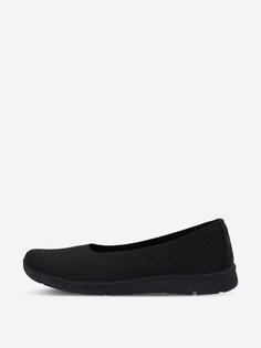 Слипоны женские Skechers Be-Cool, Черный