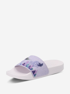 Шлепанцы для девочек adidas Adilette Shower Frozen K, Фиолетовый