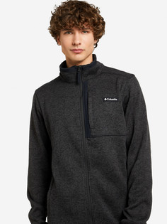 Джемпер флисовый мужской Columbia Sweater Weather Full Zip, Черный