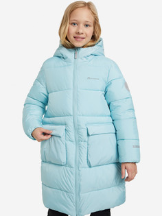 Пальто утепленное для девочек Outventure, Голубой