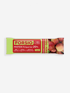 Батончик протеиновый Forsio "Яблочный пирог и корица", 30 г, Красный