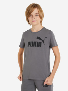 Футболка для мальчиков PUMA Ess Logo, Серый