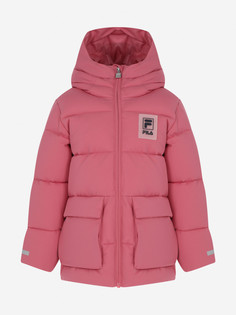 Куртка утепленная для девочек FILA, Розовый