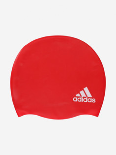 Шапочка для плавания детская adidas 3-Stripes, Красный