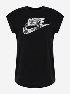 Футболка для девочек Nike Cloud Wash, Черный