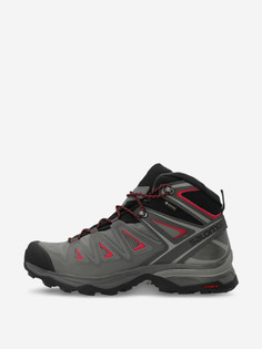 Ботинки женские Salomon X Ultra 3 Mid GTX W, Серый