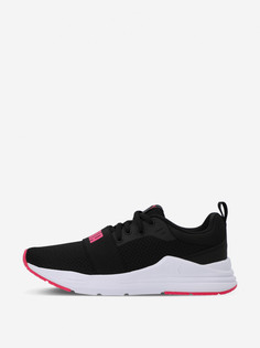 Кроссовки для девочек PUMA Wired Run Jr, Черный