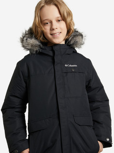 Куртка утепленная для мальчиков Columbia Nordic Strider Jacket, Черный