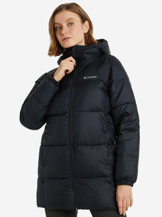 Куртка утепленная женская Columbia Puffect Mid Hooded Jacket, Черный