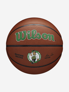 Мяч баскетбольный Wilson NBA Team Alliance Bos Celtics, Коричневый