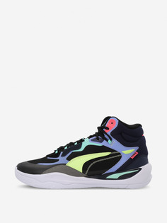 Кроссовки мужские PUMA Playmaker Pro Mid, Черный