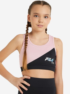 Спортивный топ бра для девочек FILA, Розовый