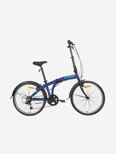 Велосипед складной Stern Compact 24", 2023, Синий