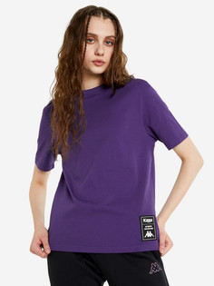 Футболка женская Kappa Authentic Flash, Фиолетовый