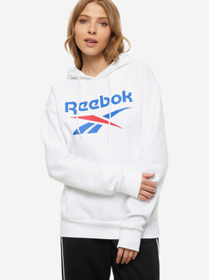 Худи женская Reebok Fleece Hoodie, Белый
