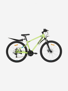Комплект: велосипед горный Denton Storm 3.0 Sport 27,5" с аксессуарами, Зеленый