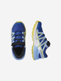 Кроссовки детские Salomon Speedcross Bungee K, Голубой
