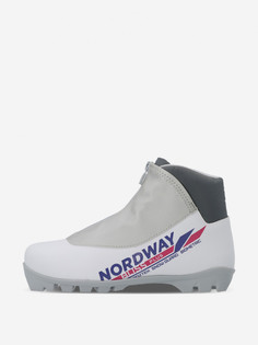 Ботинки для беговых лыж женские Nordway Bliss Plus NNN, Белый