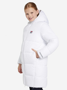 Пальто утепленное для девочек FILA, Белый