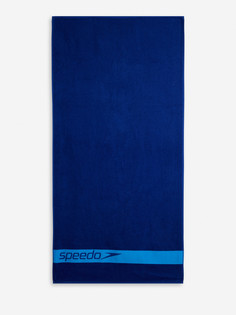 Полотенце махровое Speedo Border Towel, 140 х 70 см, Синий