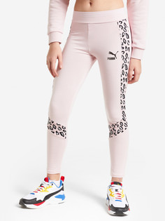 Легинсы для девочек PUMA Classics Summer Roar, Розовый
