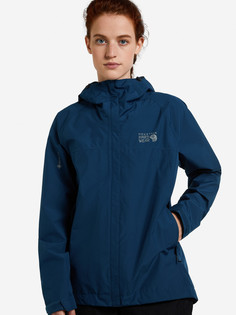 Куртка мембранная женская Mountain Hardwear Exposure/2 Gore Tex Paclite Jacket, Синий