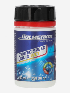 Мазь скольжения Holmenkol Syntec Speed liquid WET, Синий