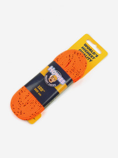 Шнурки хоккейные без пропитки Howies (120"/305), Оранжевый