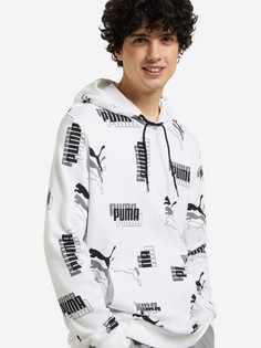 Худи мужская PUMA Power AOP, Белый