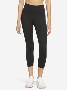 Легинсы женские Nike One Dri-FIT, Plus Size, Черный