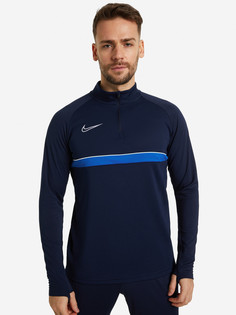 Толстовка футбольный мужской Nike Dri-FIT Academy, Синий