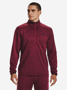 Толстовка мужской Under Armour Fleece 1/2 Zip, Красный
