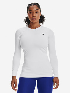 Лонгслив женский Under Armour UA Authentics Crew, Белый