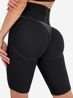 Велосипедки женские Bona Fide Bona Cycling Corsage Extra Sex "Black Skin", Черный