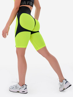 Велосипедки женские Bona Fide Bona Cycling Extra Sex Push-up Corsage "Neon Yellow", Желтый