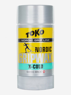 Мазь для лыж TOKO Nordic GripWax X-Cold, Серебряный