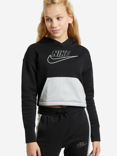 Худи для девочек Nike Sportswear Club, Черный