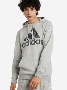 Худи мужская adidas, Серый