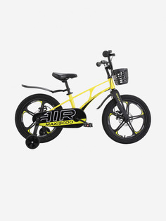 Велосипед детский Maxiscoo Air Deluxe 18", Желтый